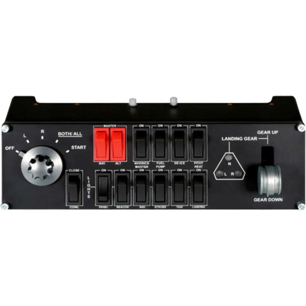 Imagen 1 de Logitech Flight Switch Panel Flight simulator instrument panel - wired - for PC