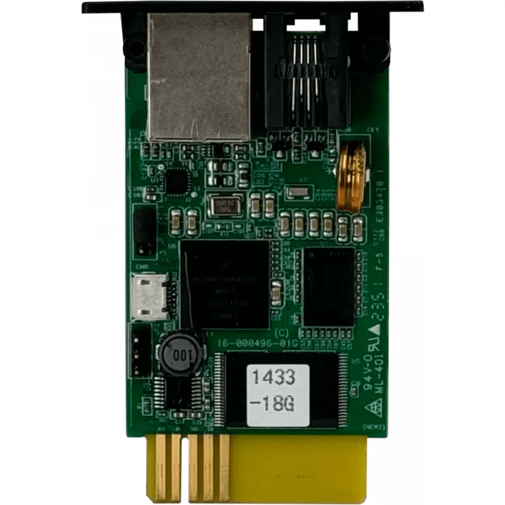 Imagen 2 de FORZA Tarjeta SNMP Ethernet-10/100 para-UPS 1-100 1-RJ45-EMD FDC-CD610