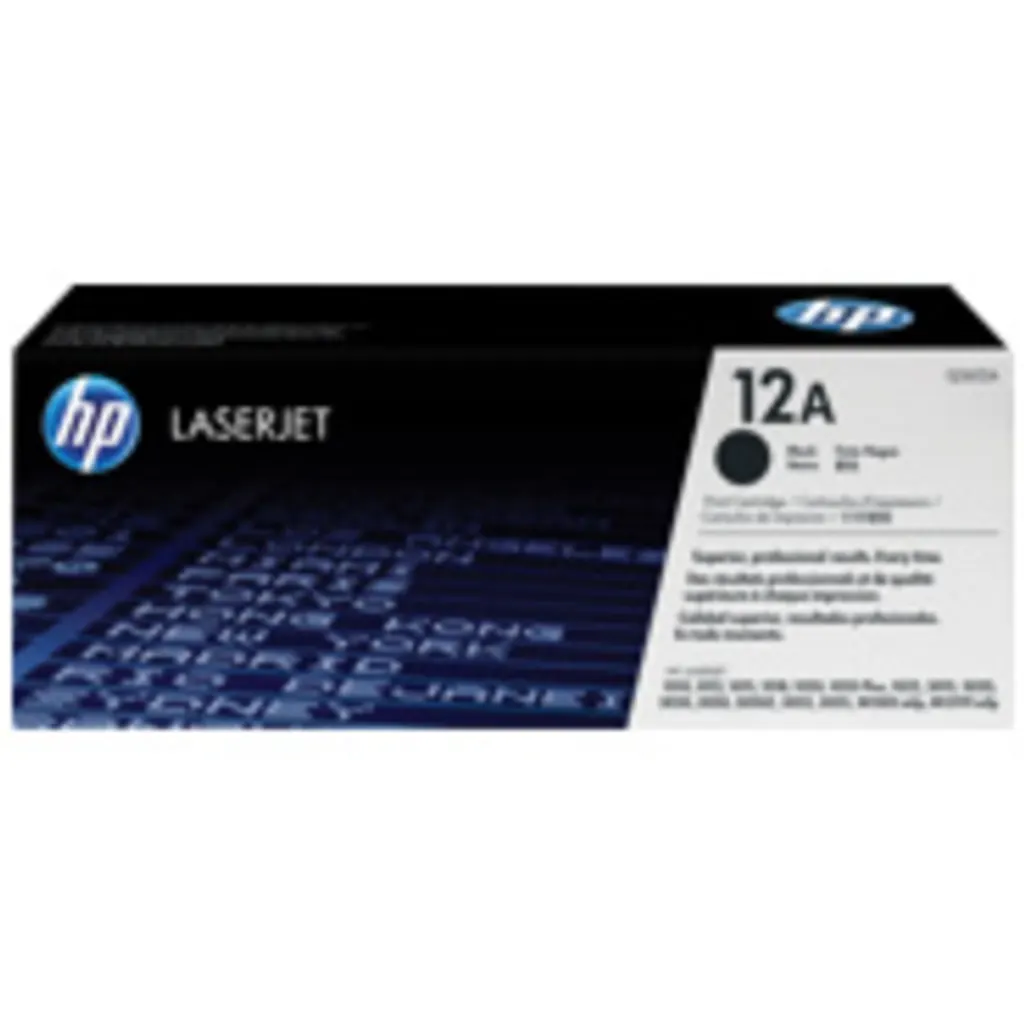 Imagen 2 de Toner HP 12A Laserjet M1005-M1319F-1010-1015-1020 2000-3020-3050-1022-1018 2.000