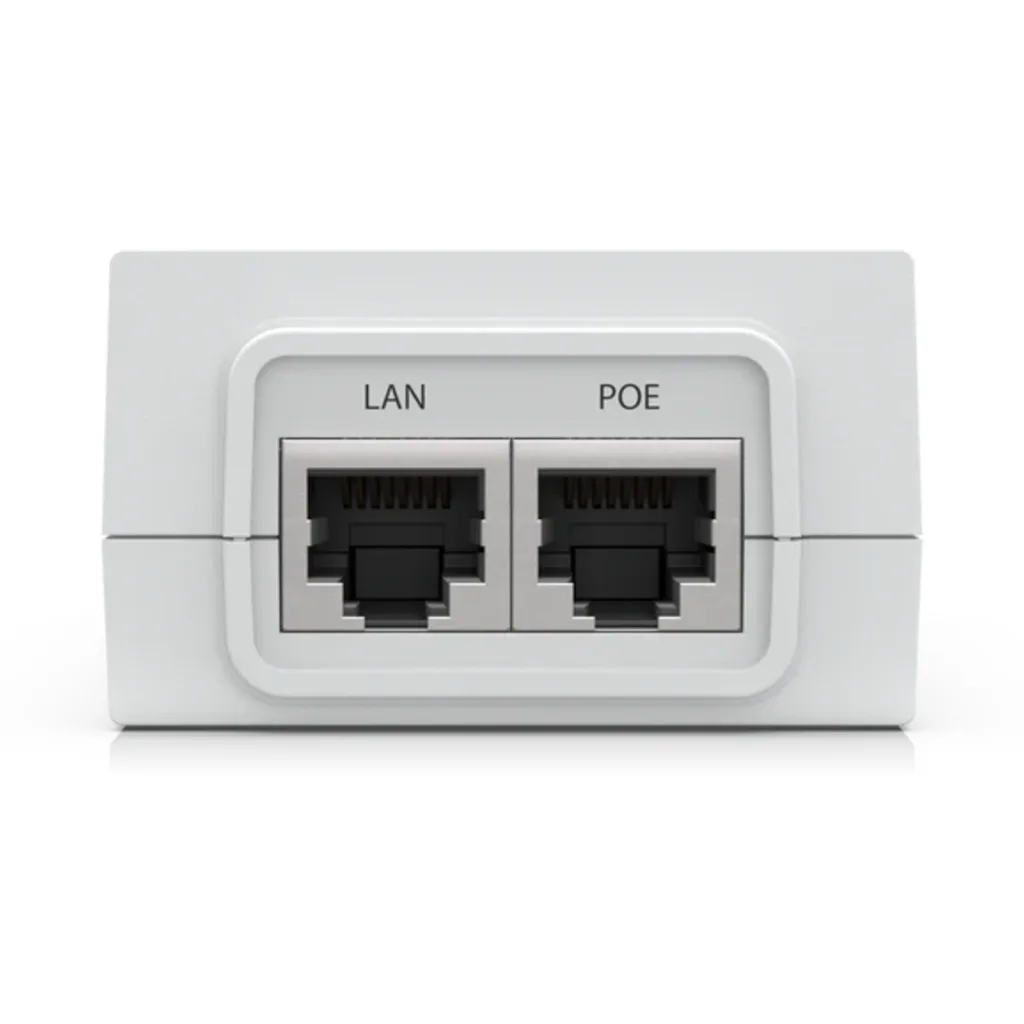 Imagen 3 de Inyector PoE UBIQUITI POE-24-30W-G-WH Gigabit 24VDC 30W con protección ESD
