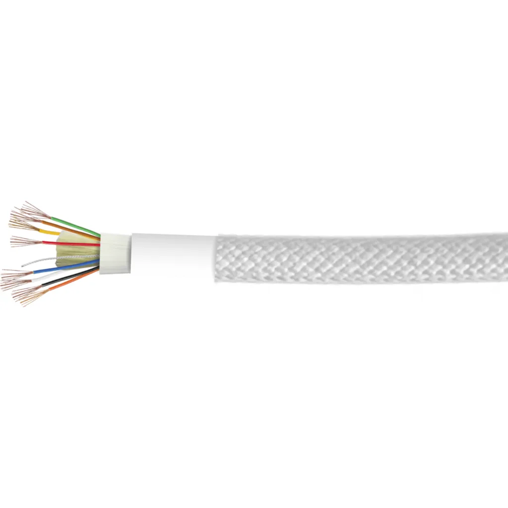 UI 1mt Cable Etherlighting Blanco Cat6a UACC-CABLE-PATCH-EL-C6A-1M-W