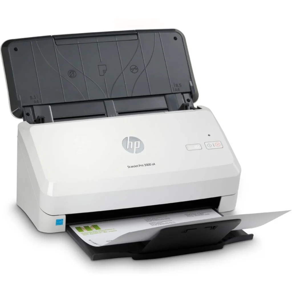 Imagen 2 de Escáner de Escritorio HP ScanJet Pro 3000 s4 con alimentador de hojas USB 600ppp