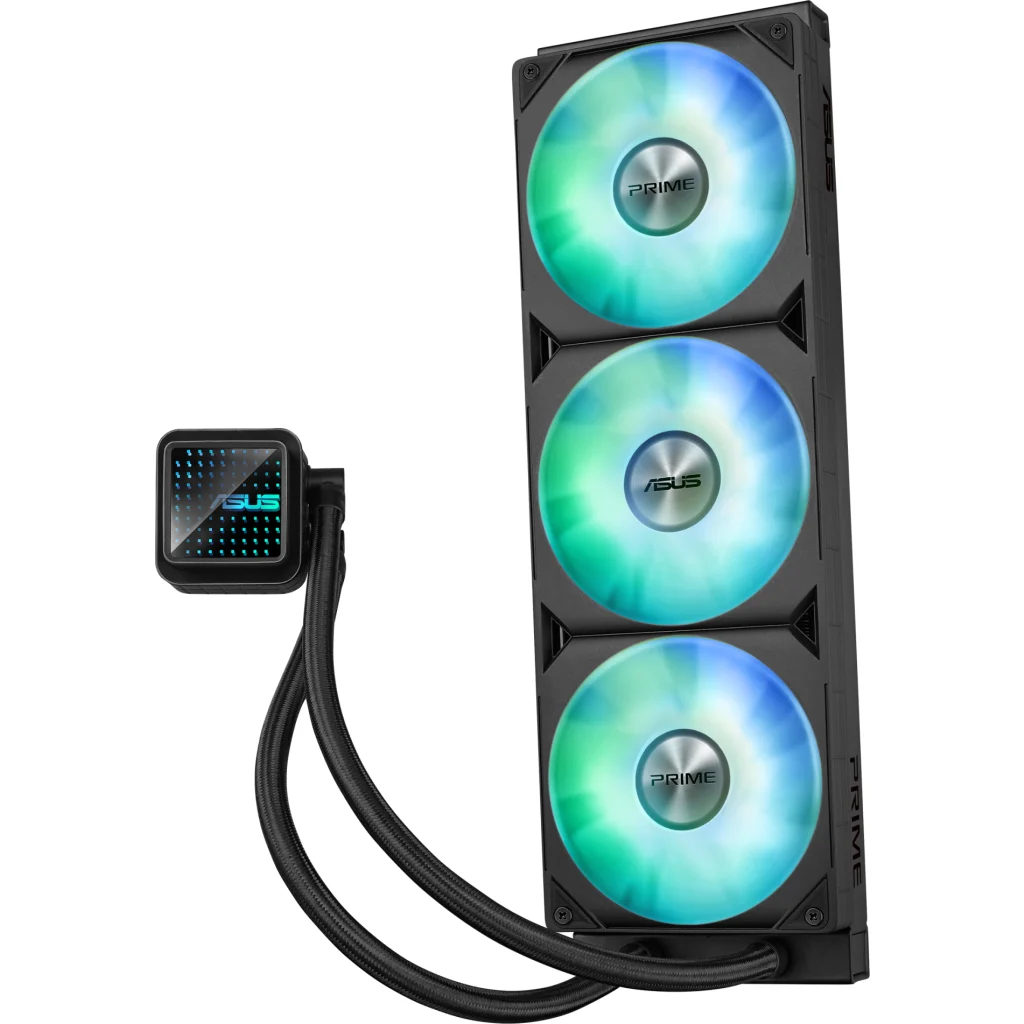 Imagen 2 de Refrigeración Líduida Asus Prime LC 360 ARGB 360mm PWM para Intel/AMD Negro