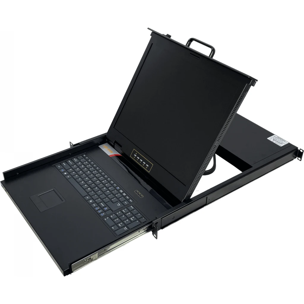 Imagen 5 de Consola Monitor 1-VGA Teclado Trackpad 1-USB Rack 1U requiere-KVM