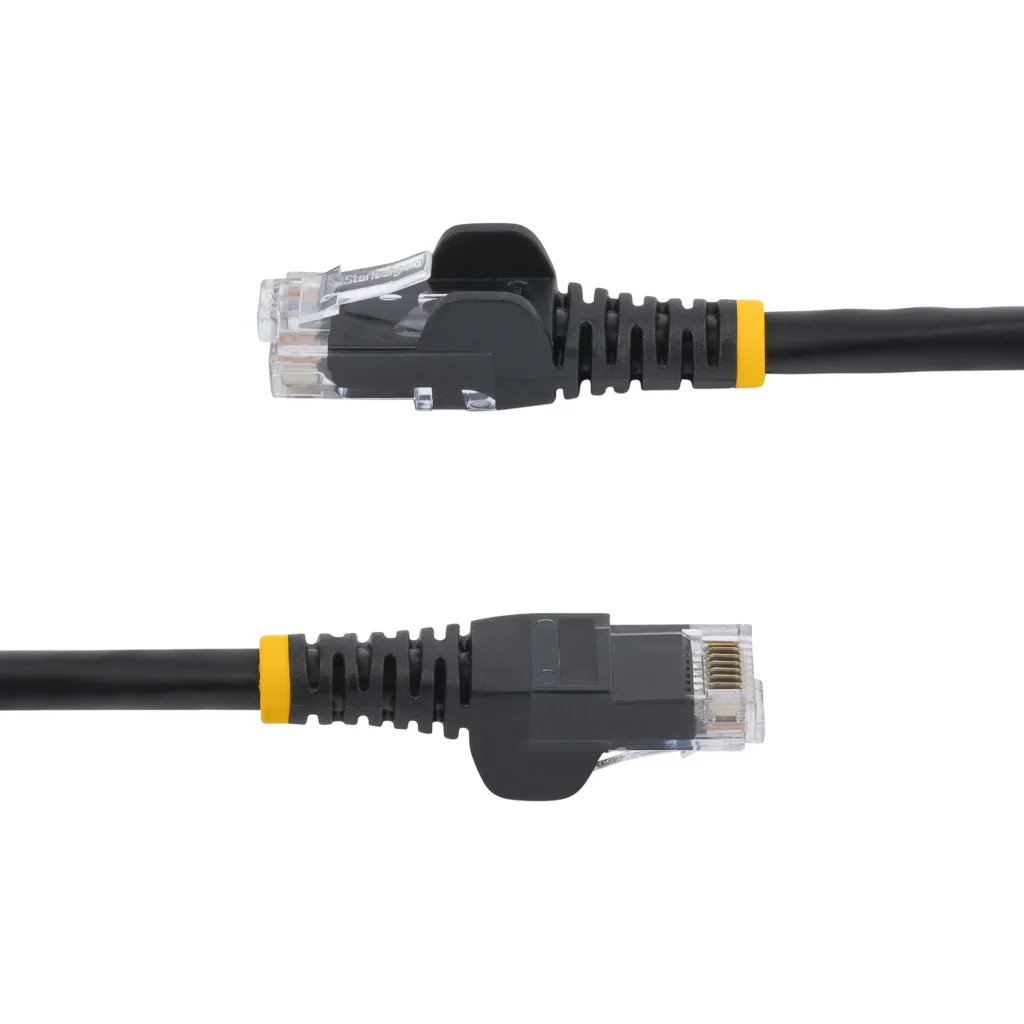 Imagen 2 de 10m Black Snagless Cat5e Patch Cable