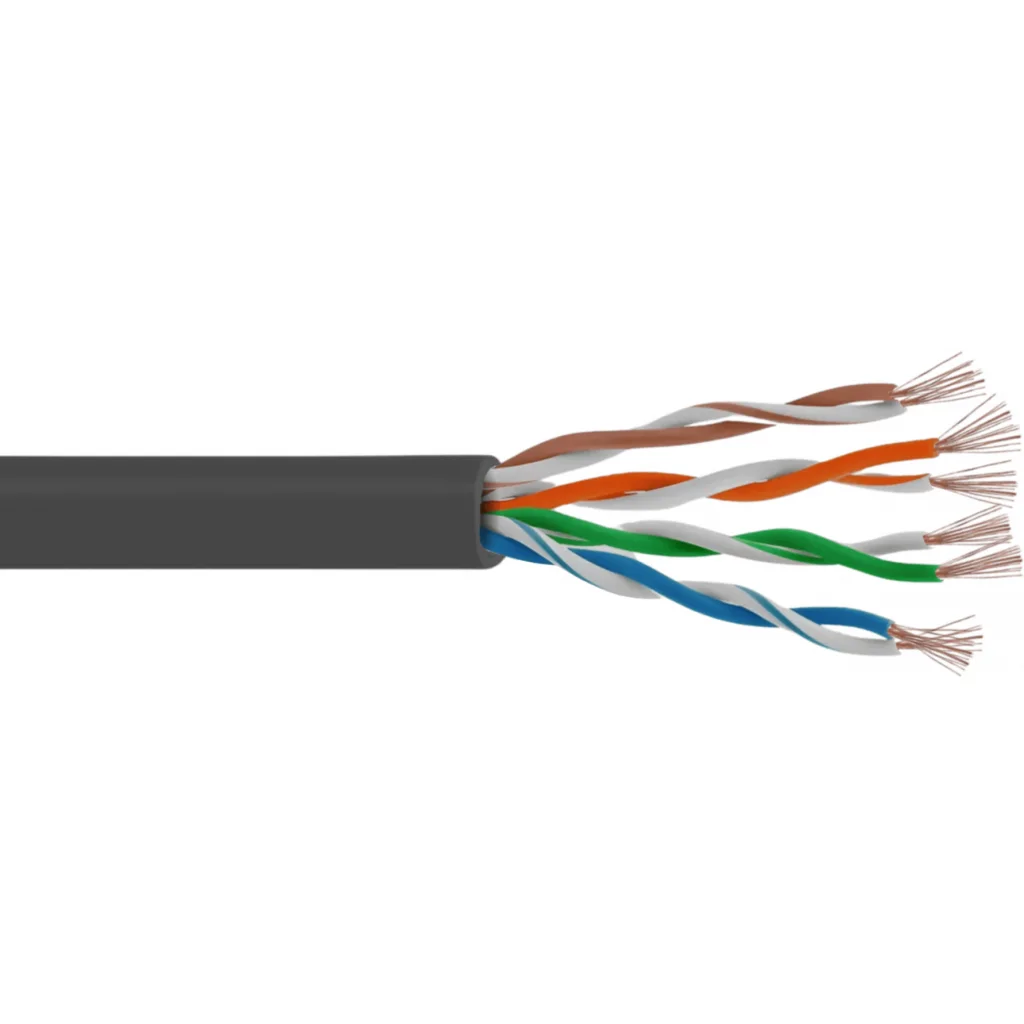 Imagen 2 de FURUKAWA 1mt Cat5e Negro U/UTP CM Cable Patch RJ45 Multilan 35103101