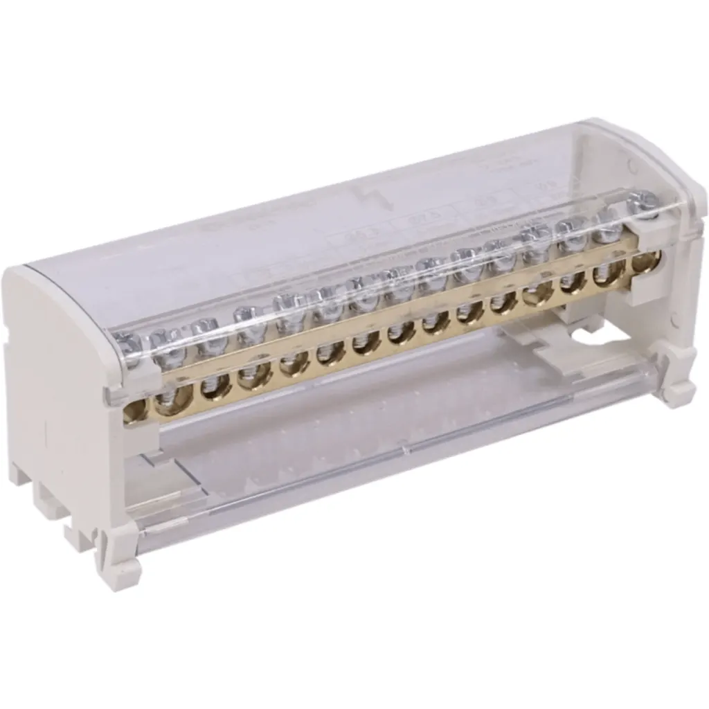 Imagen 2 de 2x15-Polos Repartidor Bipolar 125A 40oC 500V 1,5-25mm2
