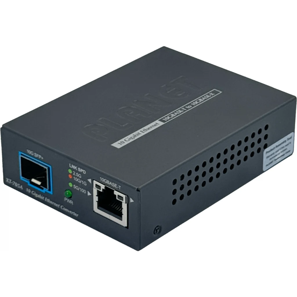 Imagen 3 de PLANET 1-10G 1-SFP+10G Media Converter Cobre No-admin inc-5VDC/2A