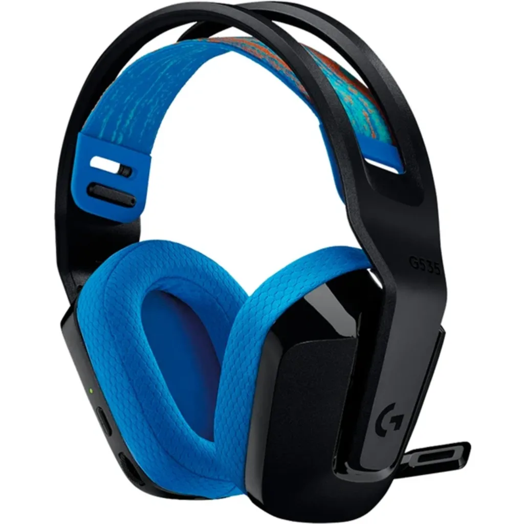 Imagen 1 de Audífonos Inalámbricos Gamer Logitech G535 LigthSpeed 2.4Ghz PC/PS Azul/Negro