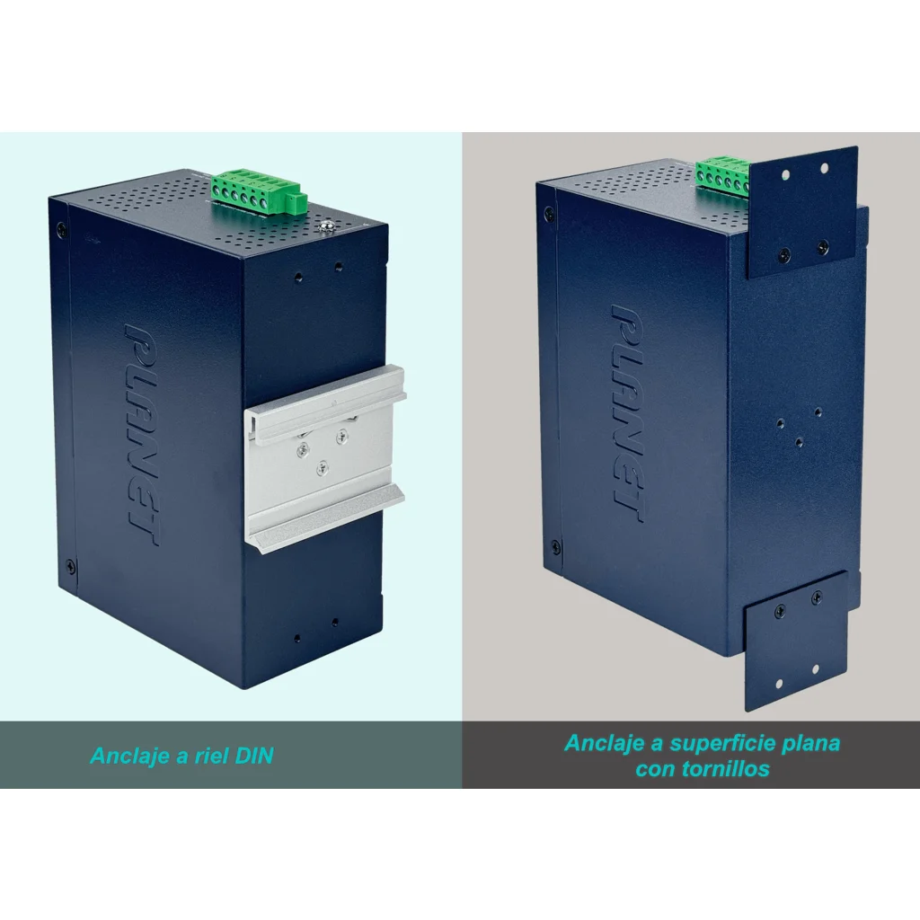 Imagen 4 de Switch Industrial Planet ISW-1600T, 16-Port 10/100TX Ethernet (-40~75 C)