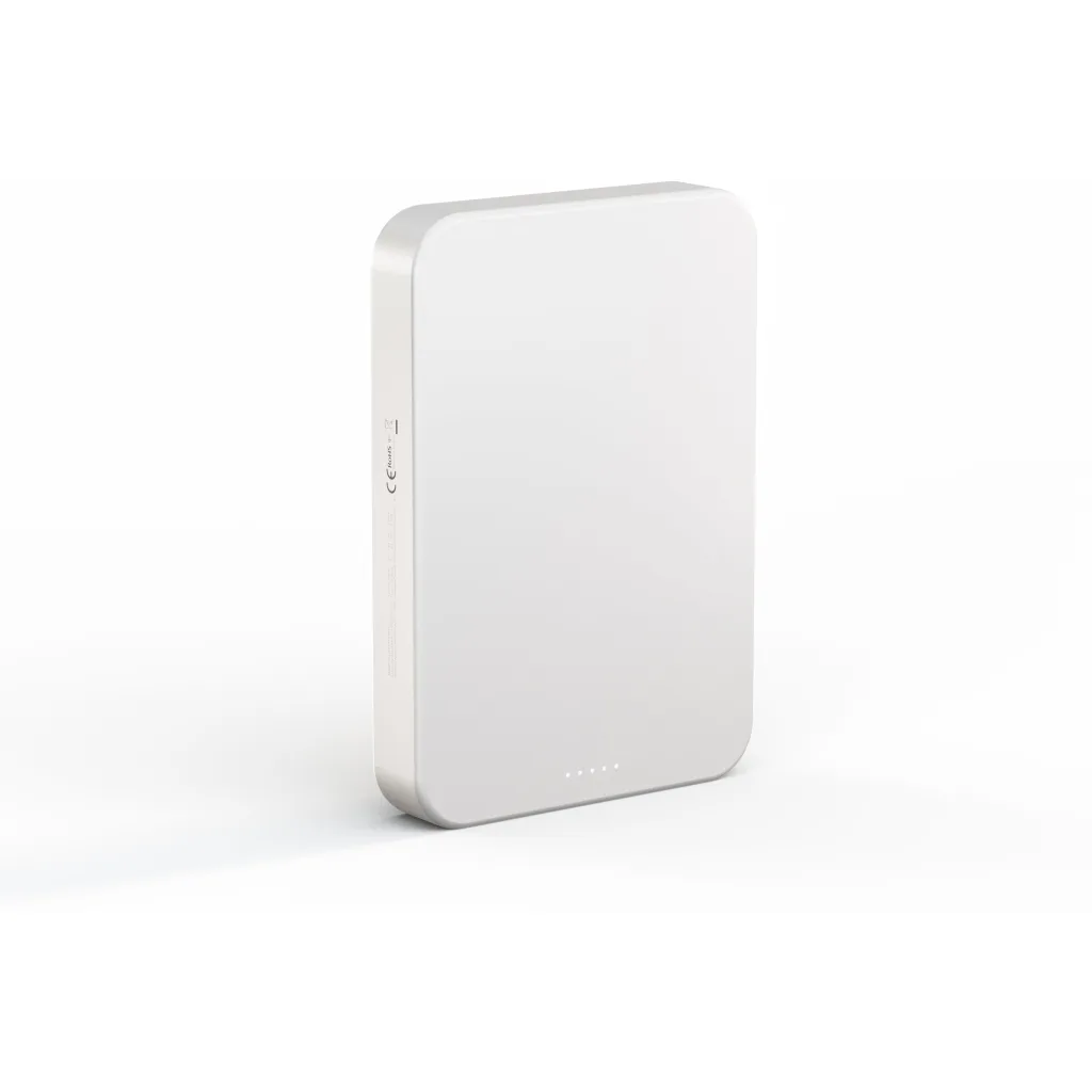 Imagen 1 de Bateria 10.000 mAh carga magnetica 15W Qi2 Zens Blanca