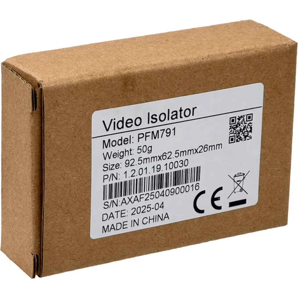 Imagen 2 de DAHUA Video Balun Filtro Aislador de Tierra BNC-Macho BNC-Hembra
