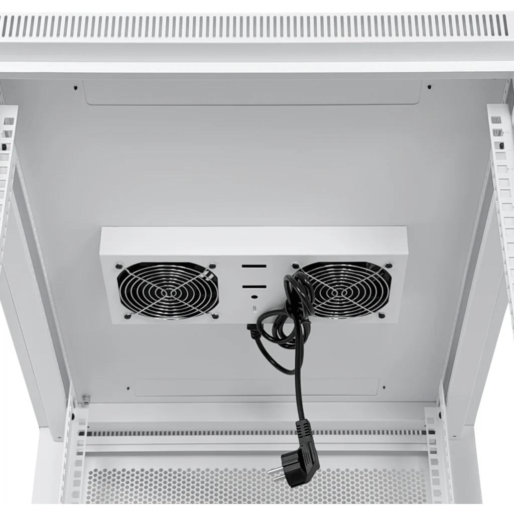 Imagen 8 de UBIQUITI Microperforada 42U 800mm 80cm-Fondo Rack Blanco Ventilador
