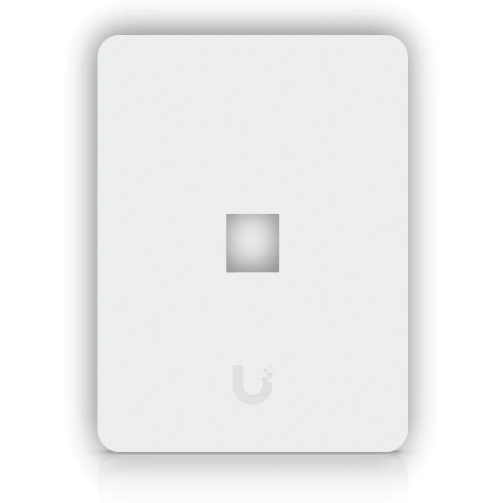 Imagen 4 de UI 1-unidad Blanco 1-Keystone Vertical Faceplate Pintable 118x88mm