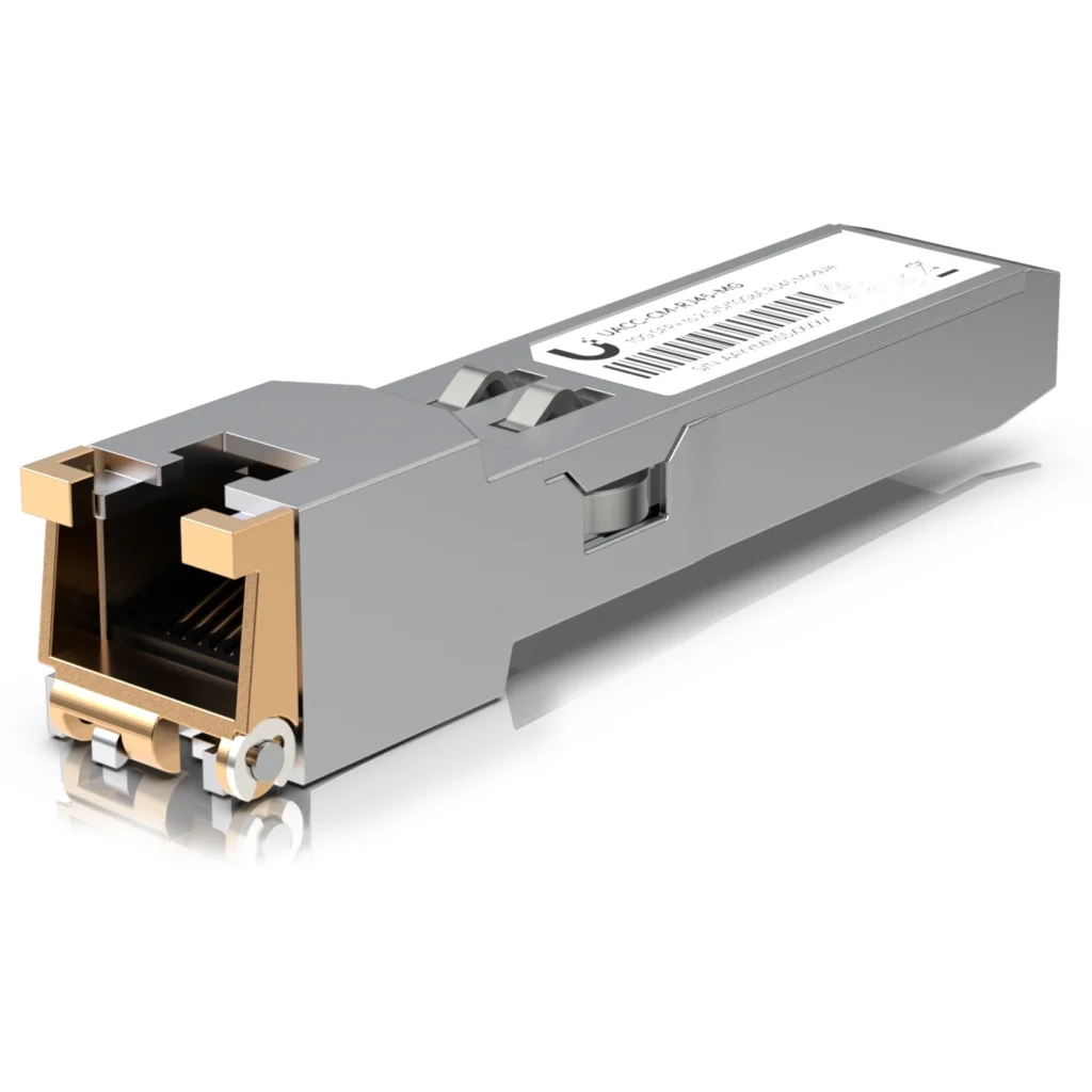 Imagen 3 de Módulo transceptor de cobre Ubiquiti 10Gbps SFP+ 10GBASE-T 30m CAT6a/CAT7 
