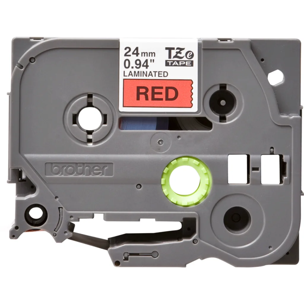 Imagen 1 de Brother TZE451 Cinta Negro sobre Rojo P-Touch