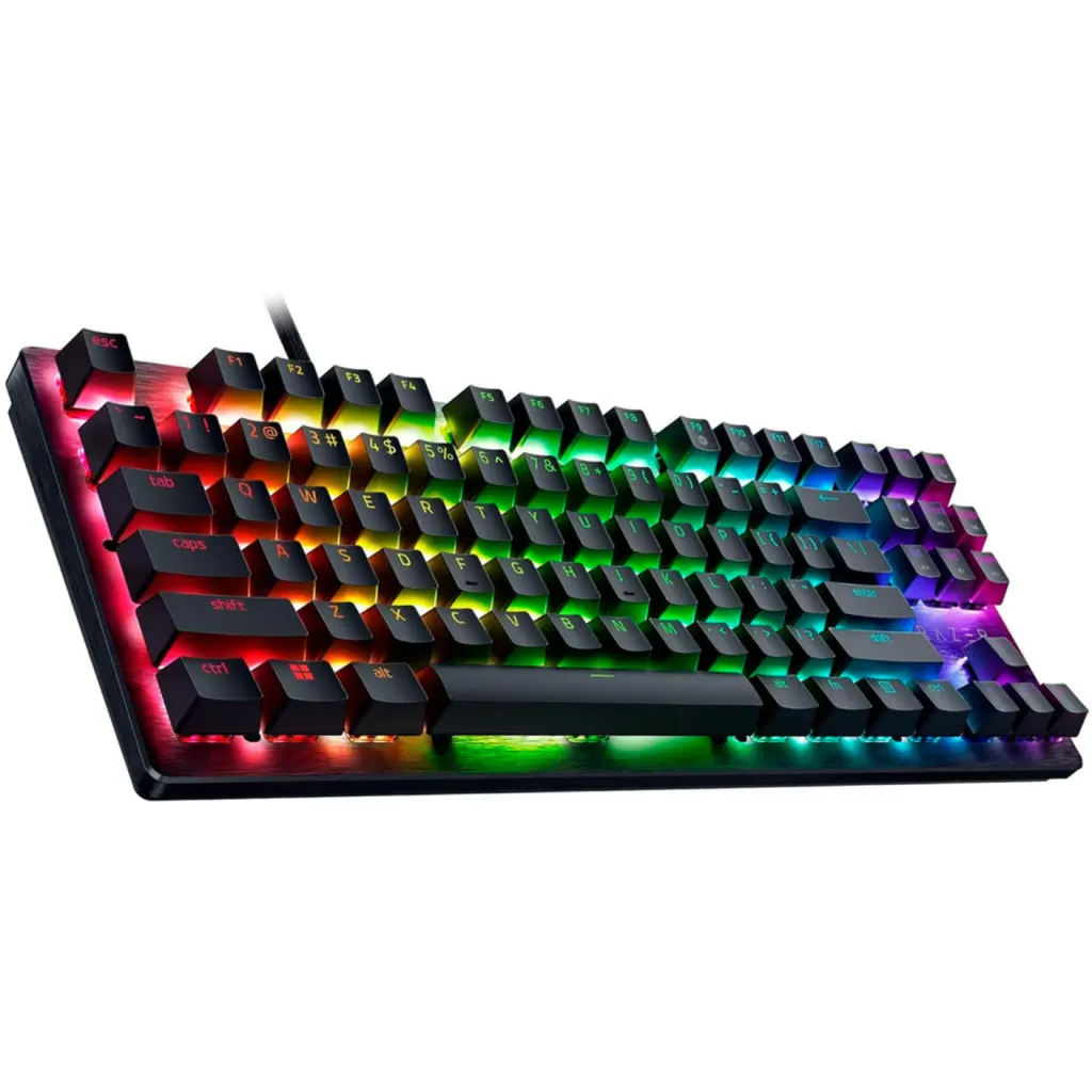 Imagen 7 de Taclado Gamer Alámbrico Razer Huntsman V3 X Tenkeyless Optic RGB, Español