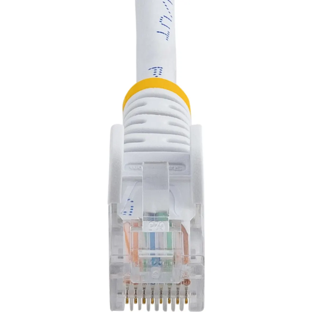 Imagen 3 de Cable de Red StarTech Cat5e Ethernet Sin enganche, 0 5mt Color BLANCO