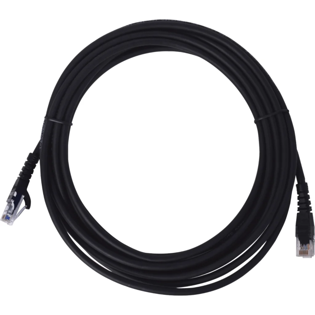 Cable de Red Linkmade Cat6 LSZH Longitud 5 metros Patch Inyectado NEGRO