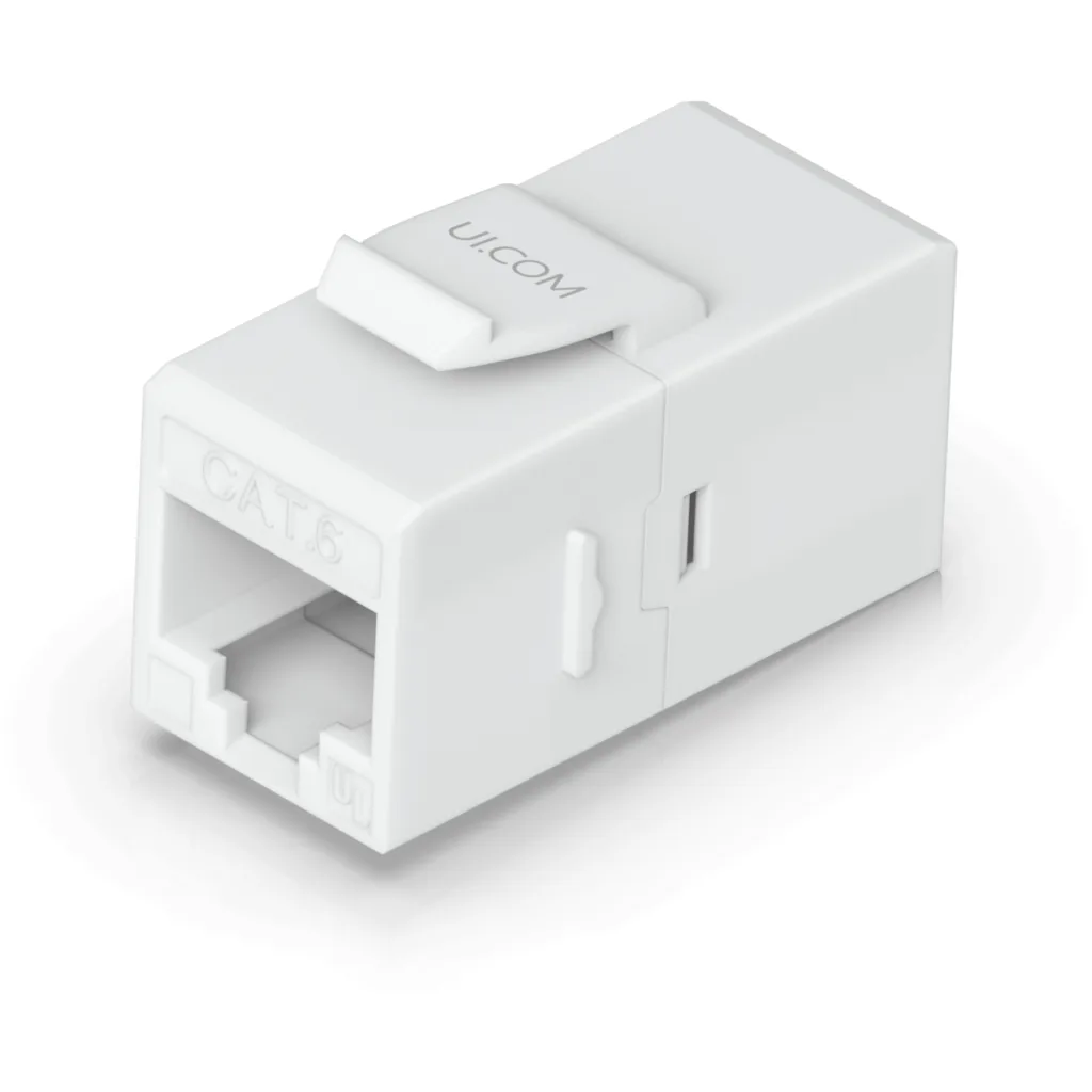 UBIQUITI 1U CAT6 UTP COPLA RJ45-RJ45 KEYSTONE UACC-KEYSTONE-COUPLER-C6