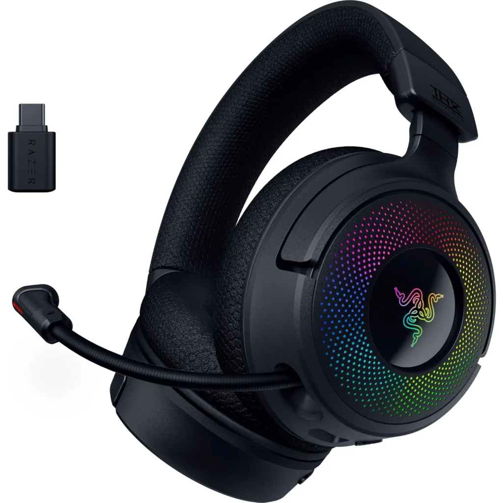 Auriculares Gaming Inalámbricos Razer Kraken V4 Wireless 2.4GHz Bluetooth 5.3