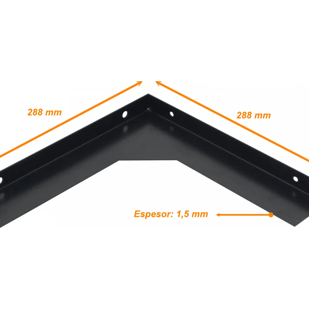 Imagen 1 de Par Soportes para RK04-6LF Escuadras
