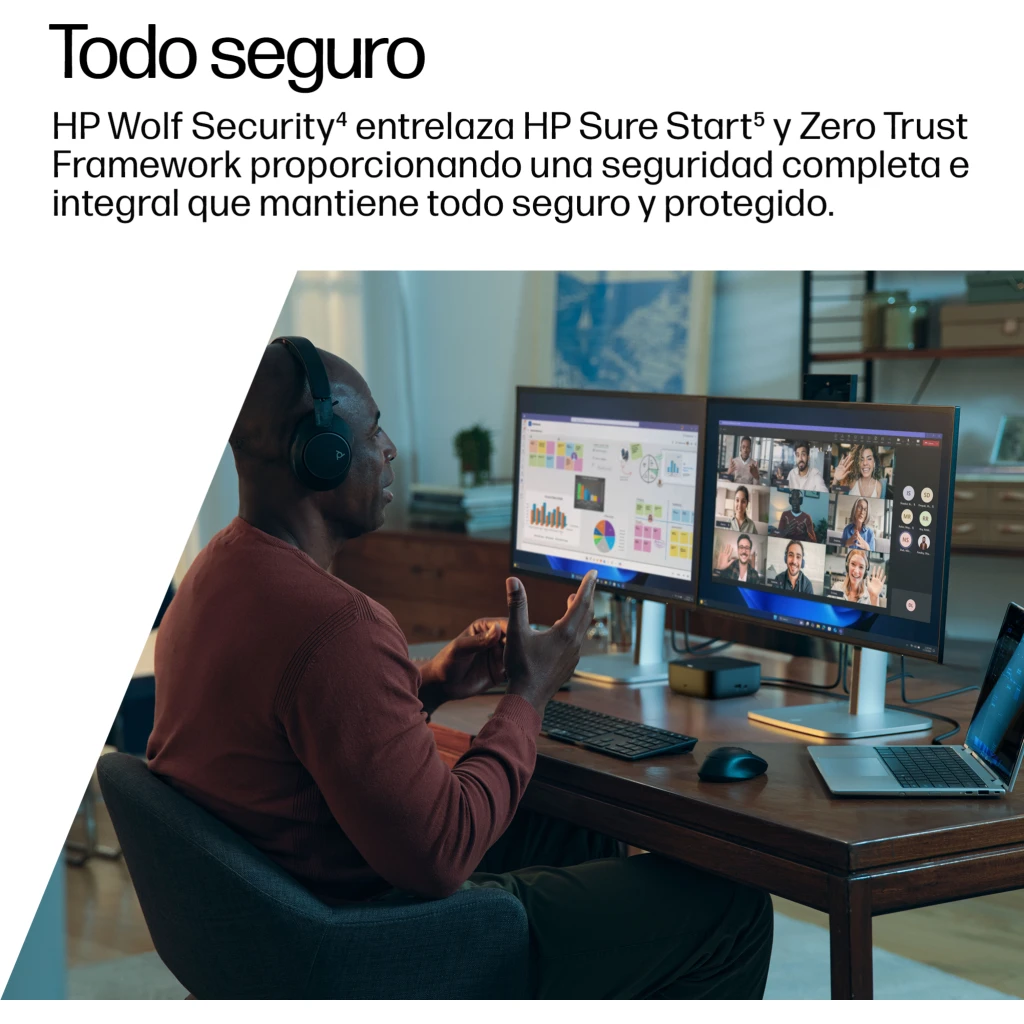 Imagen 5 de HP - Docking - USB-C de 100 W G6 - 3YW