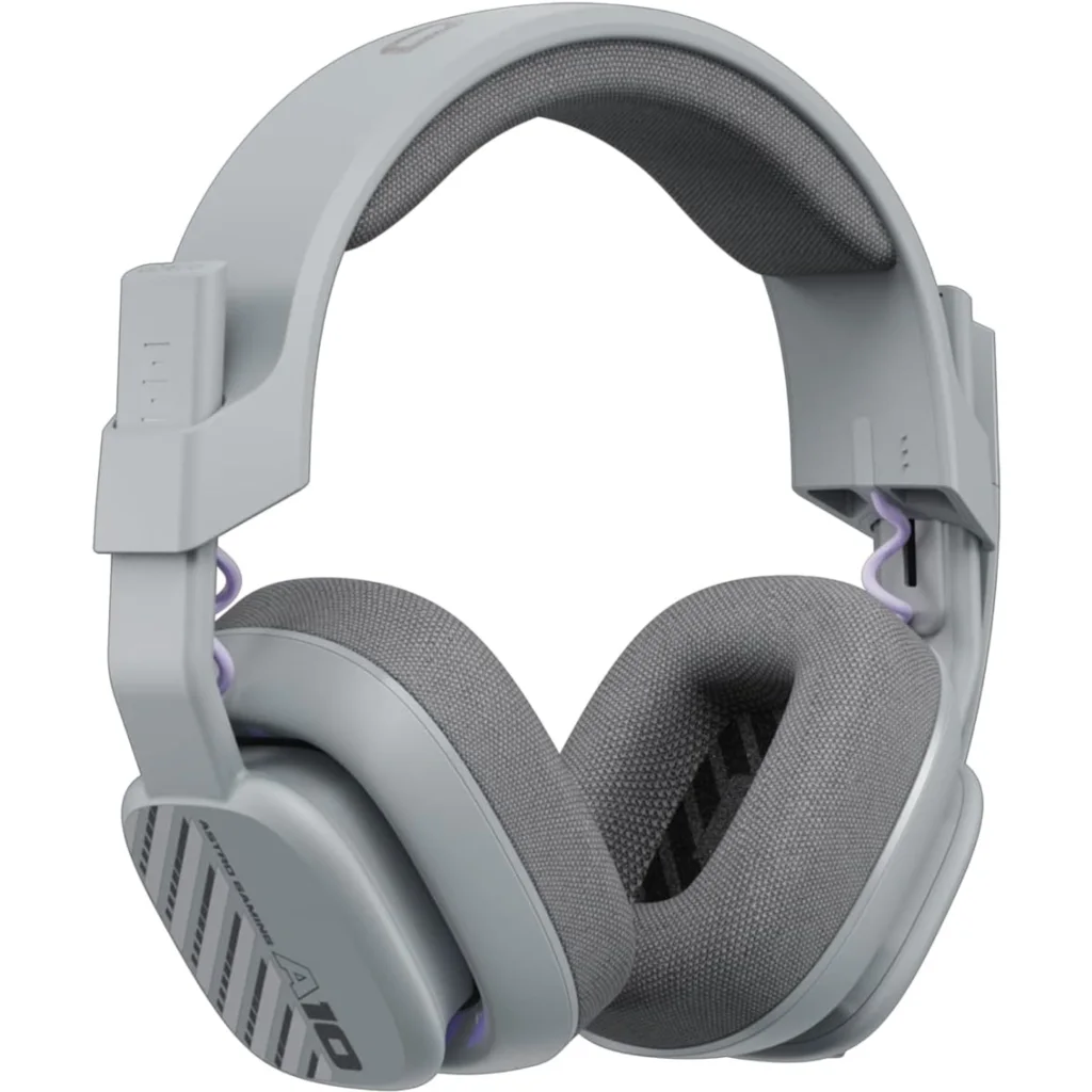 Audífonos Gamer Alámbrico Logitech ASTRO A10 Gen2, c/mic 3.5mm p/PS4/PS5 Gris