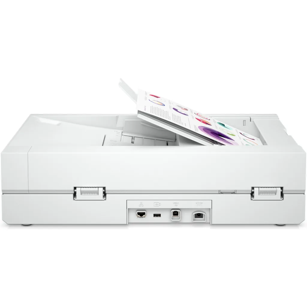 Imagen 7 de Escáner de Ecritorio HP ScanJet Enterprise Flow N6600 fnw1 600p ADF WiFi LAN USB