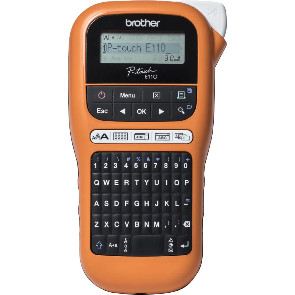 Rotuladora Electrónica Profesional Brother PT-E110VP, 180DPI 12mm Cortador