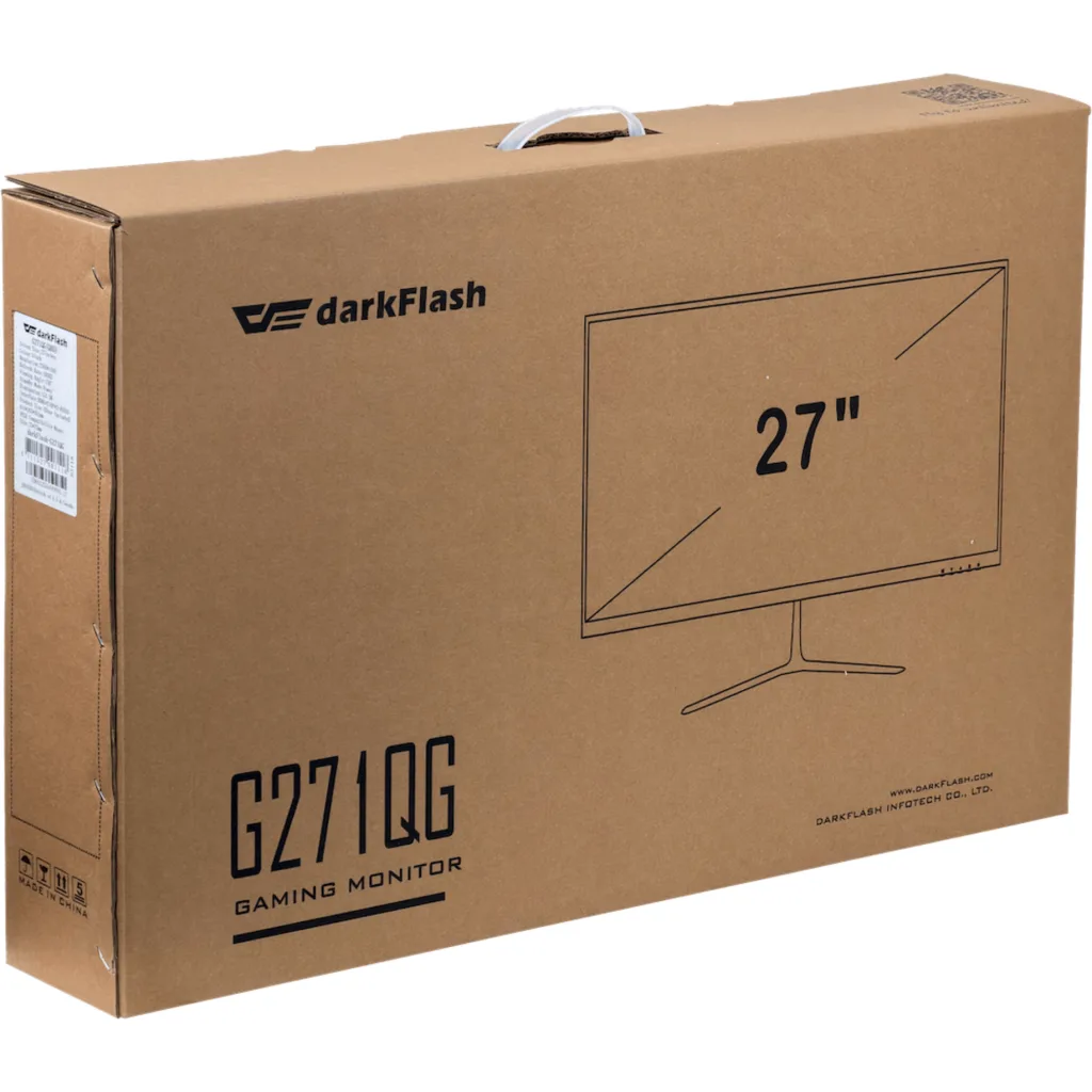 Imagen 5 de DARKFLASH 27-pulgadas 2560x1440 DisplayPort HDMI 16:9 Monitor G271QG