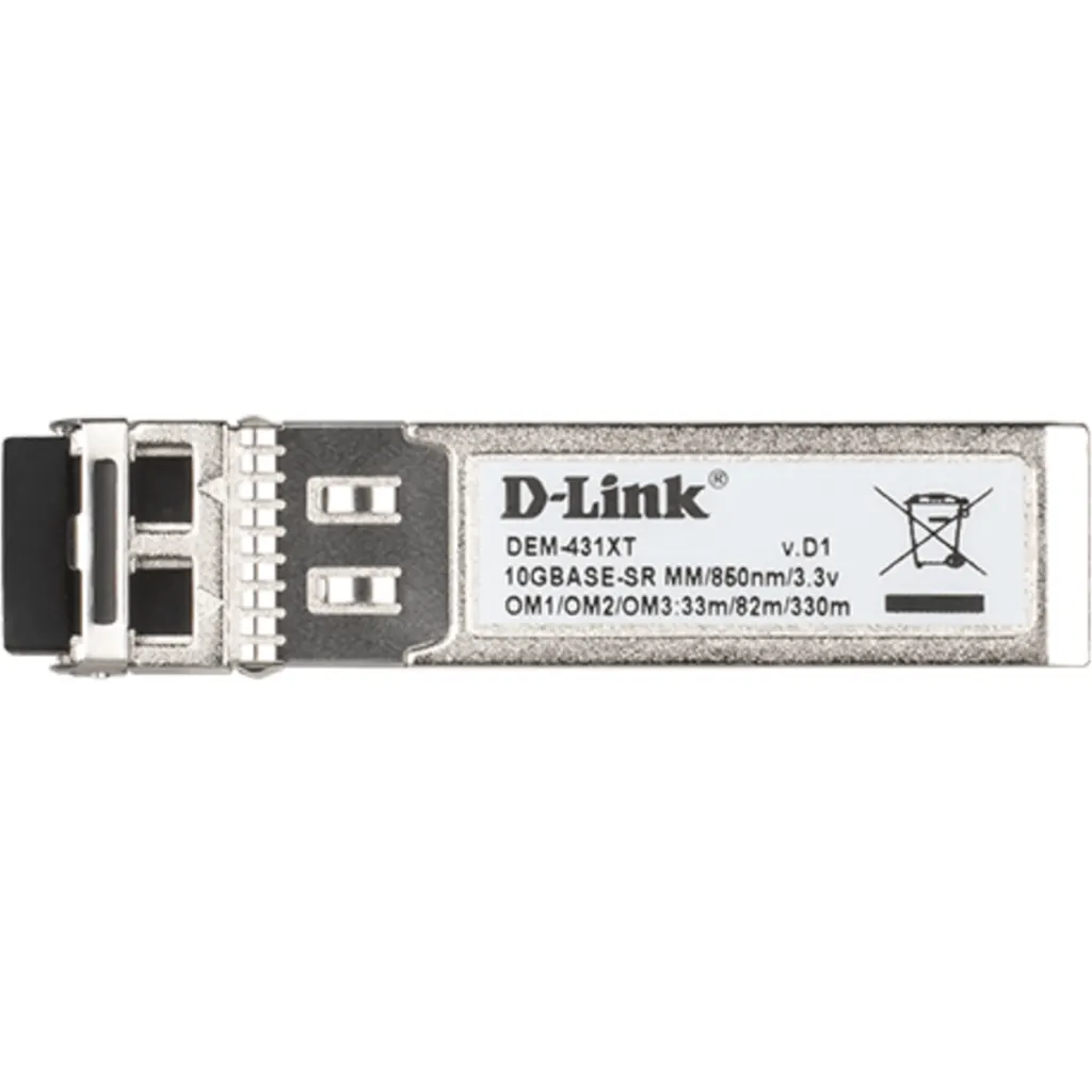 Imagen 1 de Transceptor multimodo 10GBASE-SR SFP+ (300 m) - D-link DEM-431XT