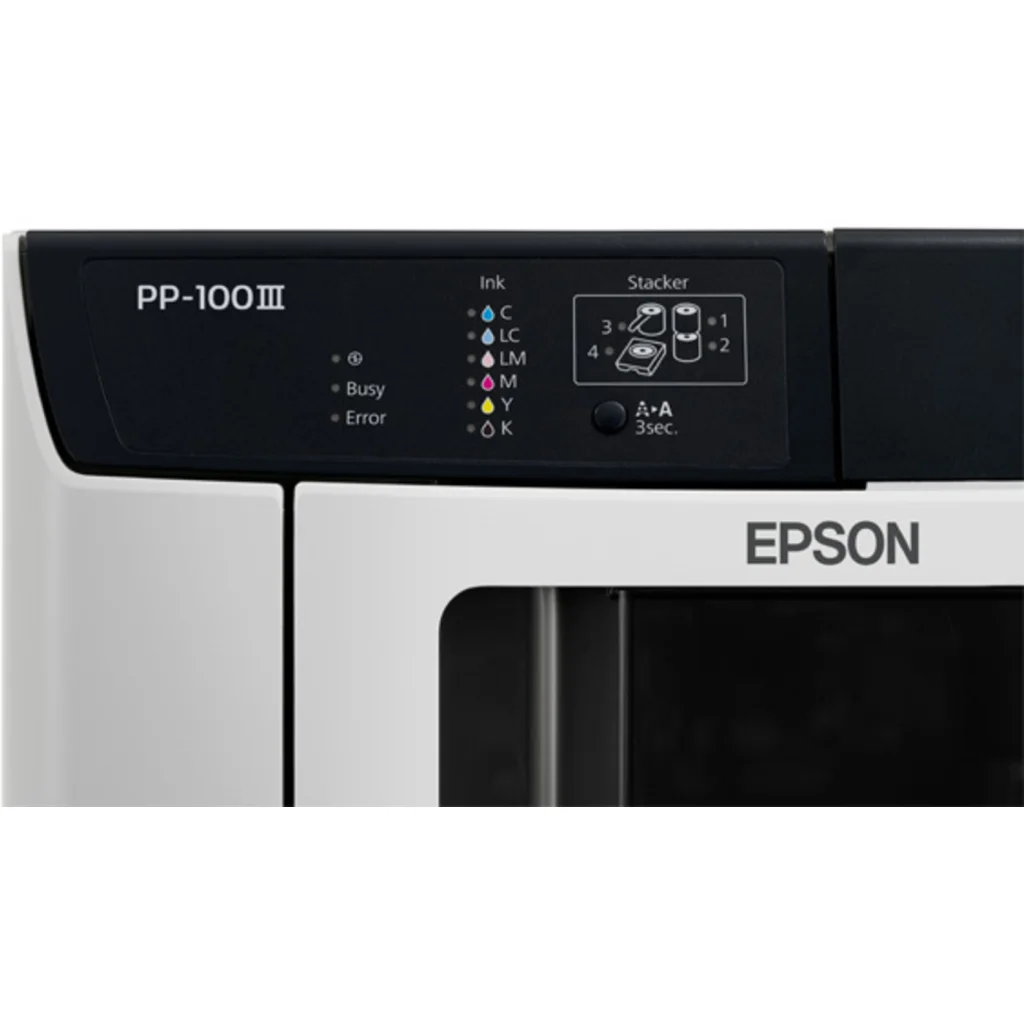 Imagen 2 de Impresora Epson PP-100III para CD DVD Blu-Ray Hasta 60 discos por hora USB 3.0
