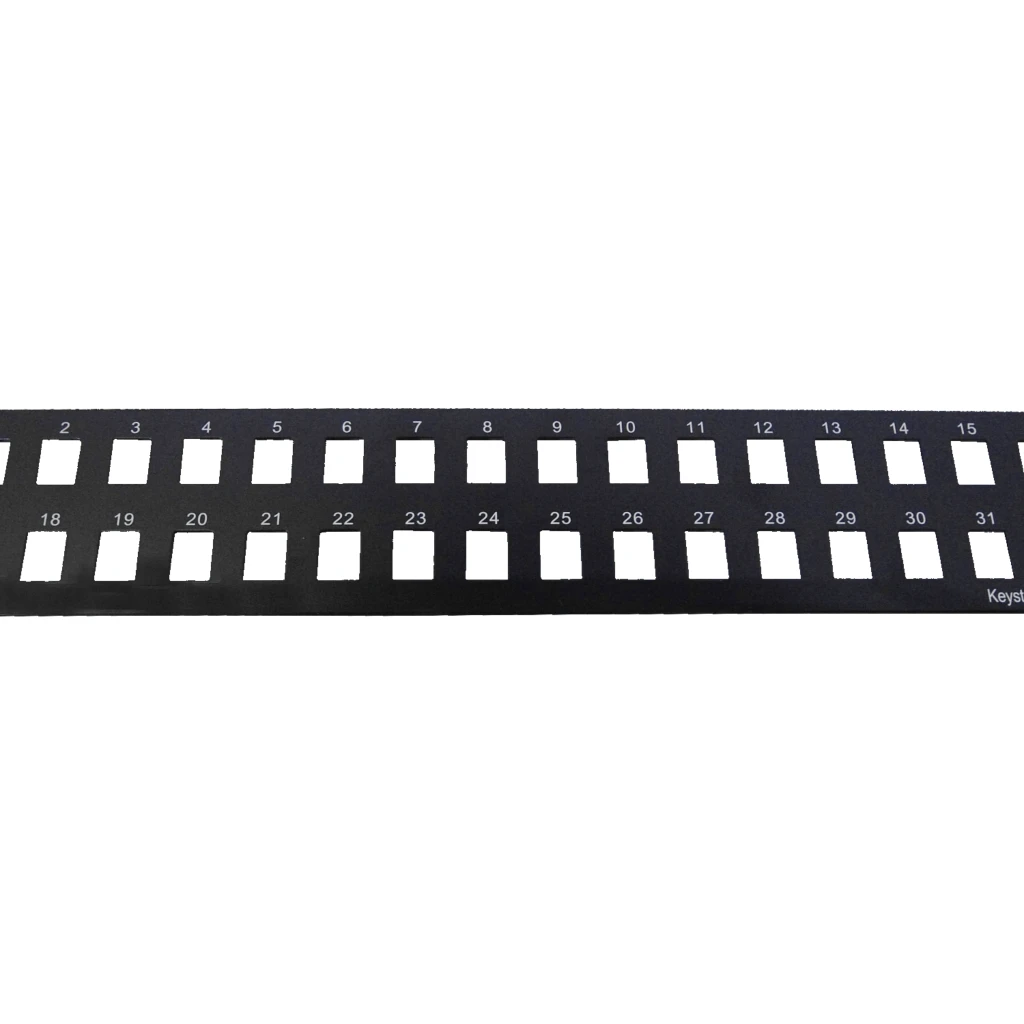 LINKMADE METAL 32-KEYSTONE SIN-SOPORTE PATCHPANEL 2U VACIO UNLOADED