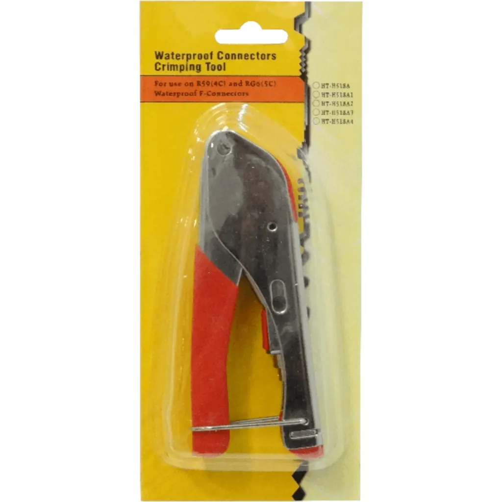 Imagen 1 de Crimpeadora RG59 RG6 RG-59 RG-6 Empuje Compresion 20,3mm HT-H518A