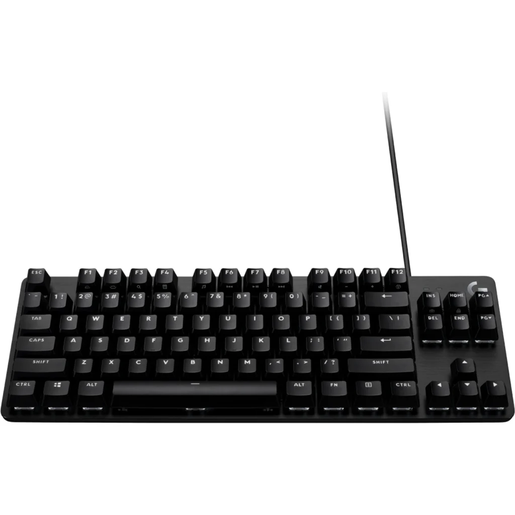 Imagen 2 de Teclado Gamer Alámbrico Logitech G413 SE TKL, LED Blancos, Ingles USB Negro 