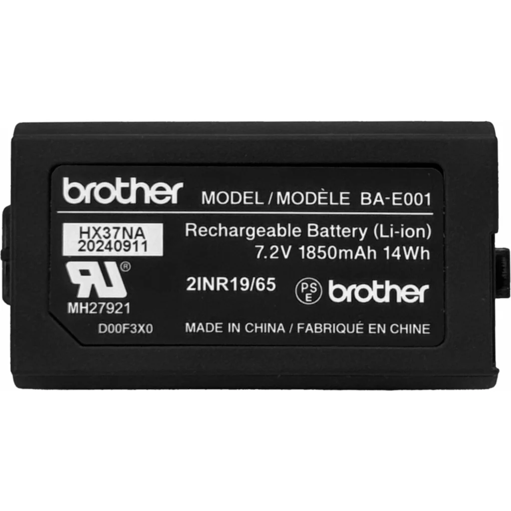 Imagen 2 de BROTHER Bateria Litio 7,2V 1850mAh 14Wh p/PT-E550WVP PT-E300VP CN51B