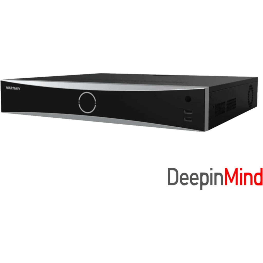 Imagen 1 de NVR Hikvision 32CH/16 POE+ 8K 4HDD DeepinMind ANPR Facial Time Lap