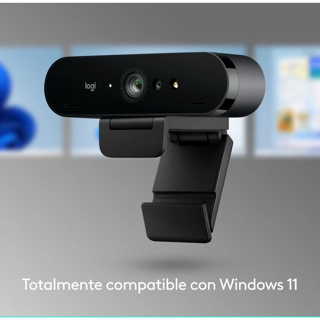 Imagen 4 de Cámara Video Conferencia Logitech Brio 4K Zoom digital: 5x Conect. USB-A o USB-C