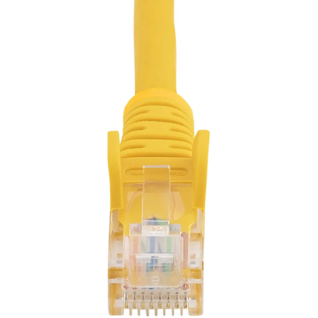 Imagen 3 de 5m Yellow Snagless Cat5e Patch Cable