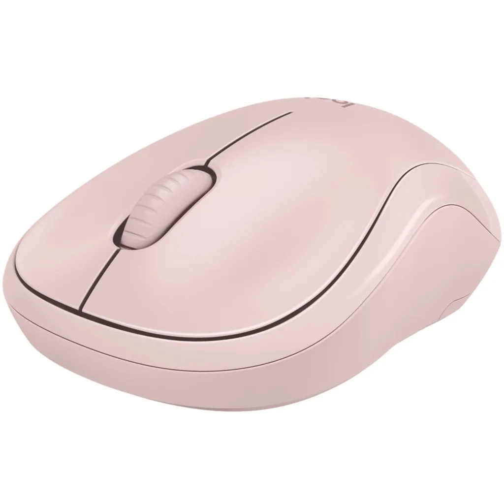 Imagen 4 de Mouse Inalámbrico Logitech M240 Silent Óptico 4000DPI 3 Botones Bluetooth Rosado