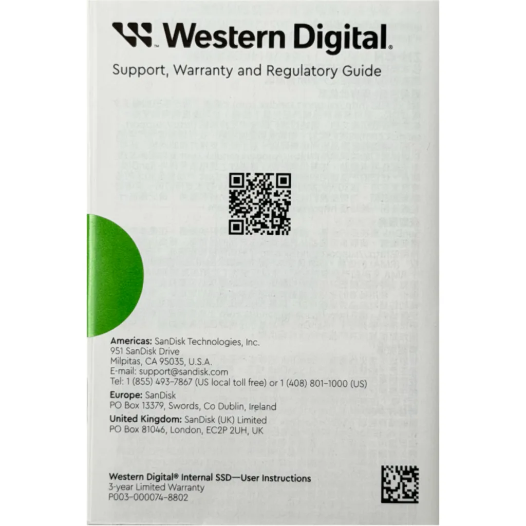Imagen 3 de WESTERNDIGITAL 250GB 545-450mb/s Sata3 2.5 7mm SSD Solido WDS250G5G0A