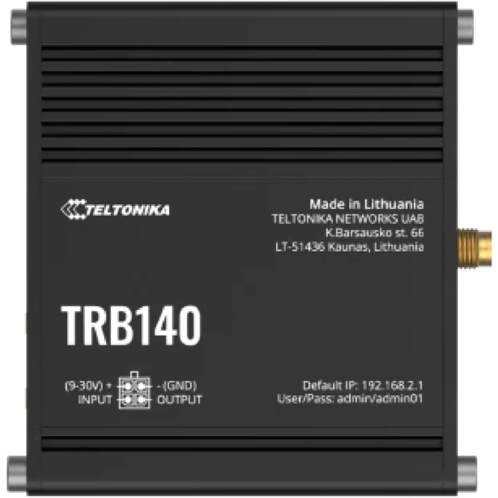 Teltonika TRB140 Gateway Celular Industrial Teltonika  2G/3G/4G Cat4 DI/DO