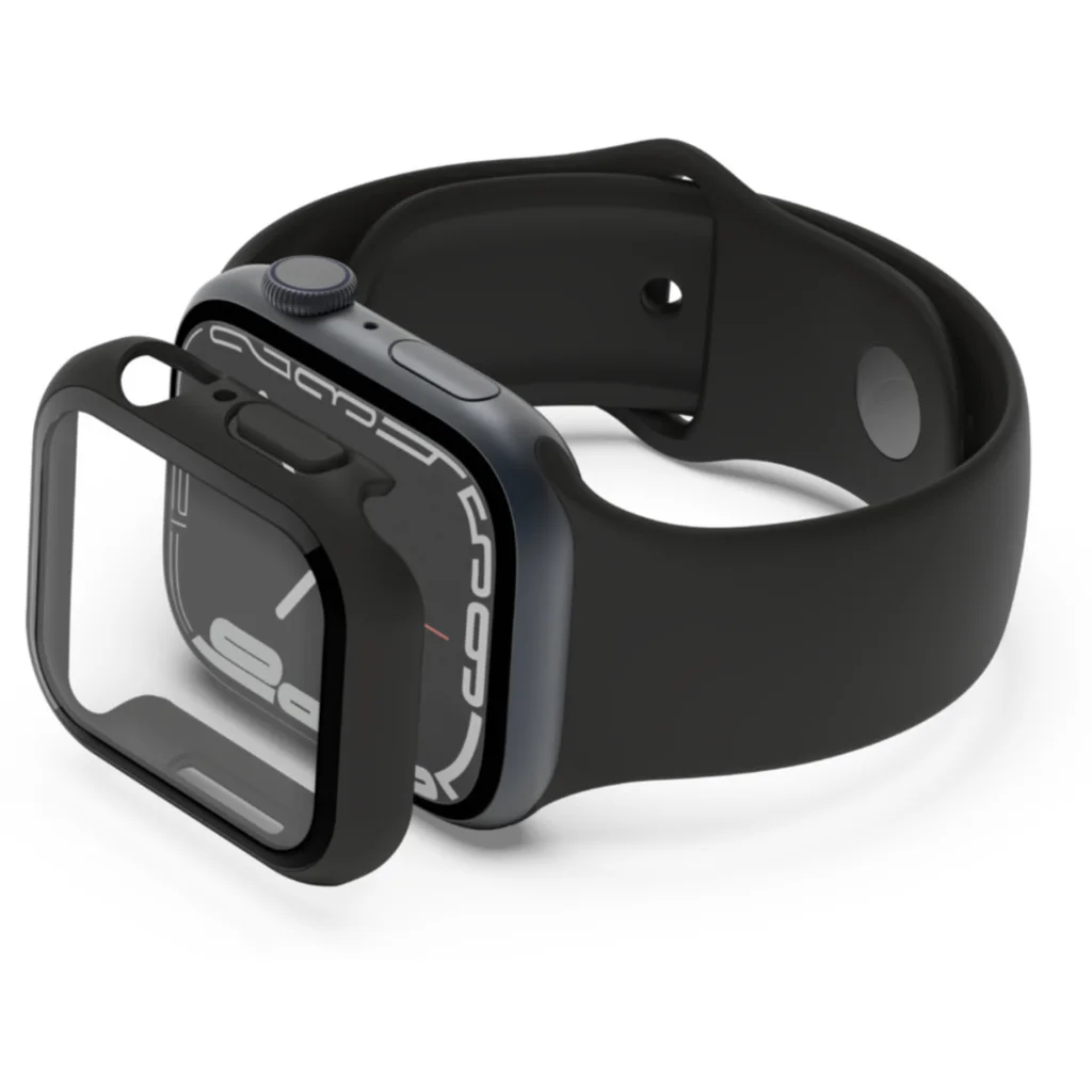 Bumper para Apple Watch Serie 7 de 41 mm Belkin negro