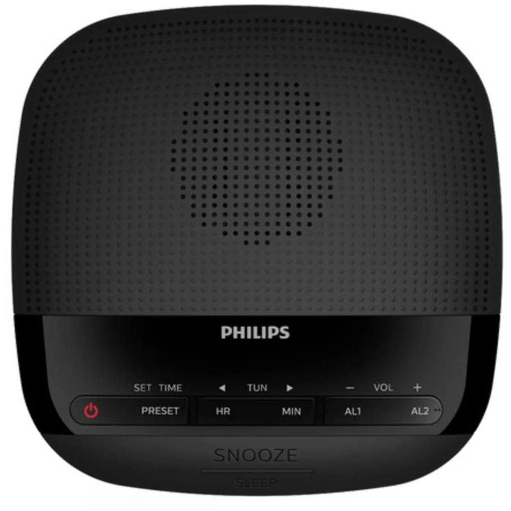 Imagen 2 de TAR3205 RADIO RELOJ PHILIPS NEGRO