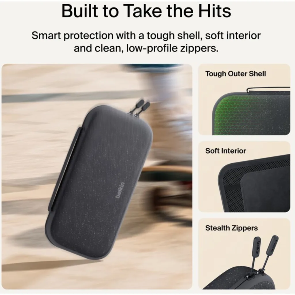 Imagen 5 de Estuche de carga 20W Nintendo Switch 2 Belkin grafito