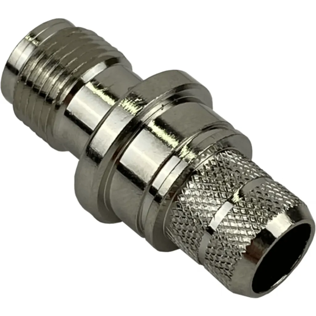 Imagen 2 de .TNC-Hembra CA400 LMR400 Conector Crimpeable Serie-400