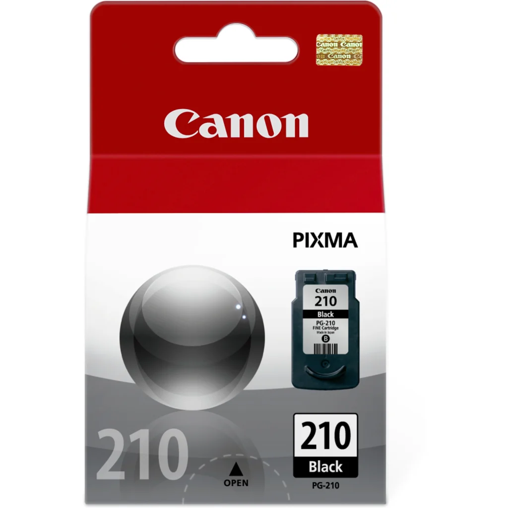 Cartridge Canon Negro PG-210 MP490/ MX320 / IP2700 250pgs