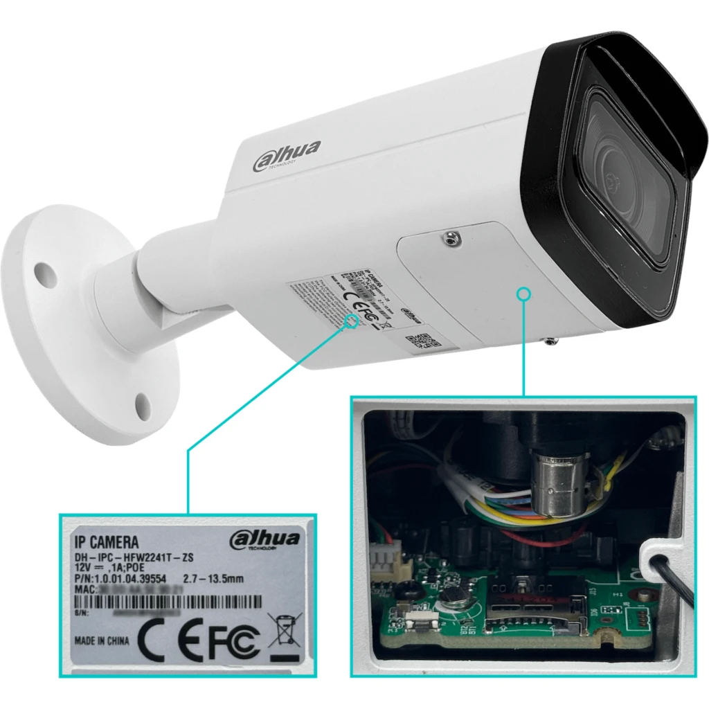 Imagen 4 de DAHUA Bala 2MP 2,7-13,5mm Motorizada Varifocal RCA IR60 WizS RCA SD IP