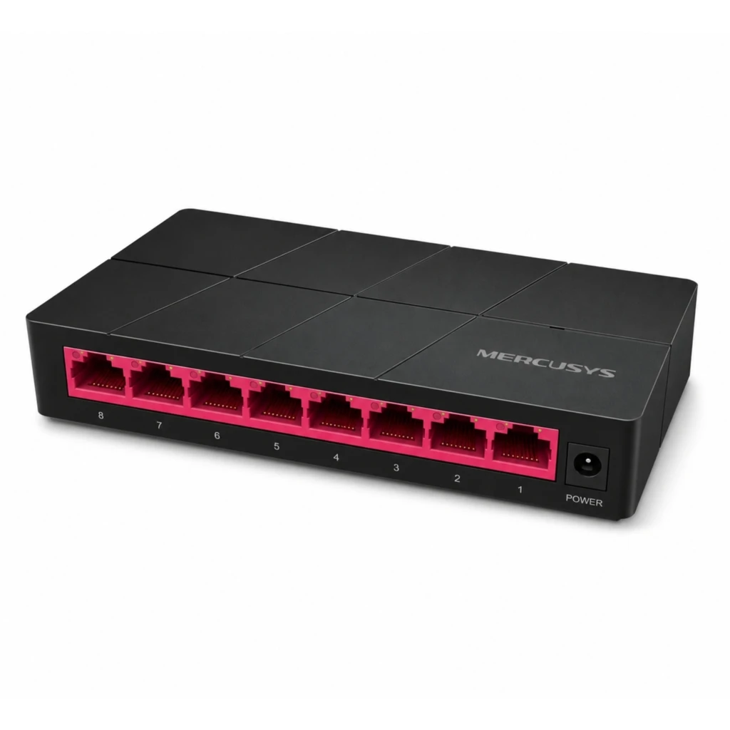 MS108G SWITCH MERCUSYS 8 PUERTOS GIGA
